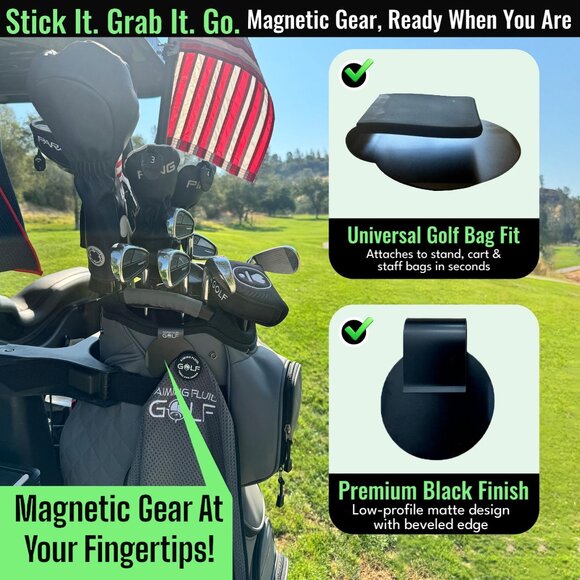 Golf Magnetic Landing Pad for Magnetic Golf Accessories - Picture 3 of 7